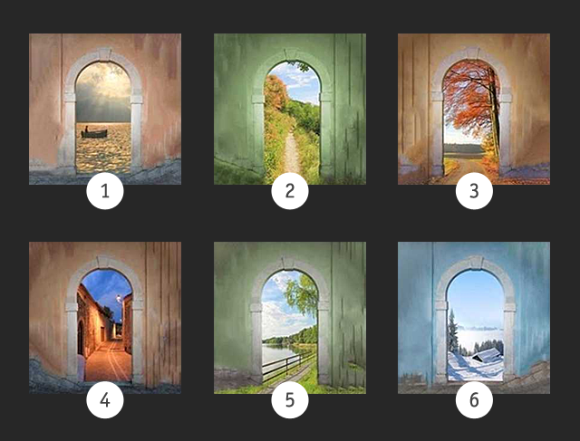 Тест: выбери дверь, которая тебе по душе