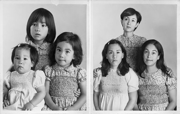 10 семейных фото, которые решили воспроизвести десятки лет спустя