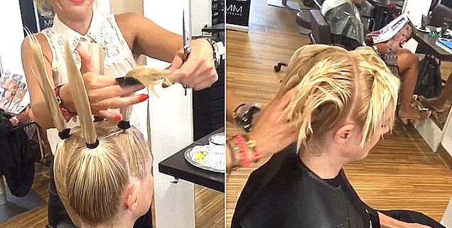 Уникальная техника стрижки волос: Такое вы можете провернуть и самостоятельно