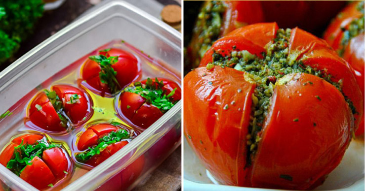 Малосольные помидоры по-армянски: это волшебно!