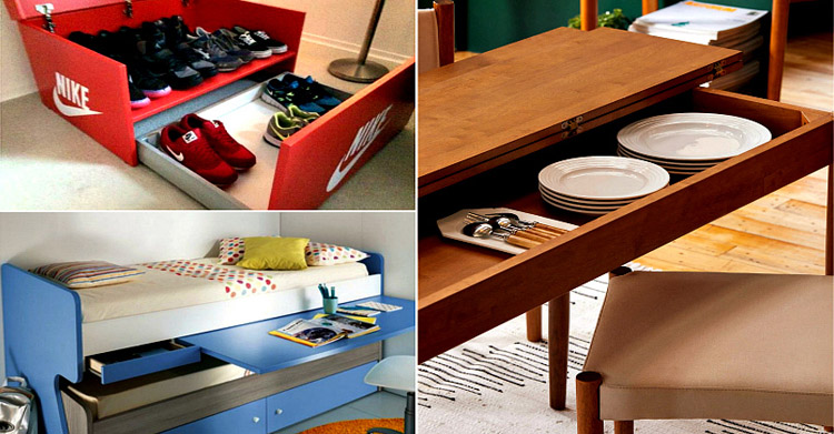 16 предметов мебели, для квартиры со скромными габаритами