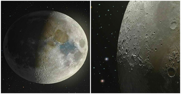 Уникальное изображение Луны, составленный из 100 тысяч снимков